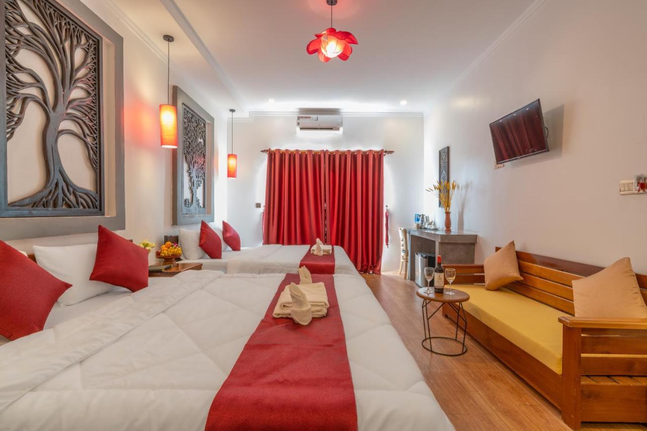 Bed and Breakfast Angkor Rithy Boutiquese Siem Reap Exterior foto