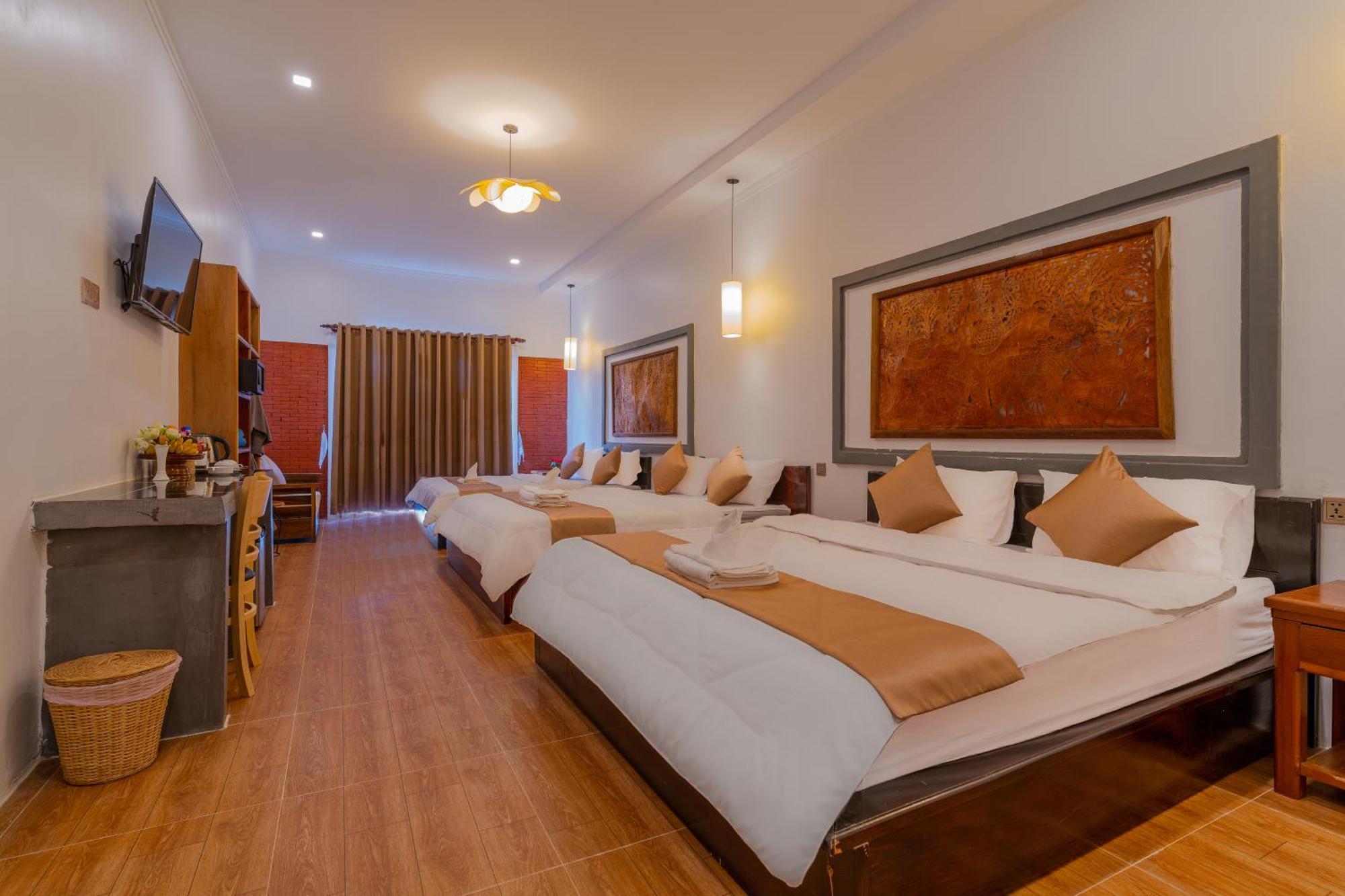 Bed and Breakfast Angkor Rithy Boutiquese Siem Reap Exterior foto