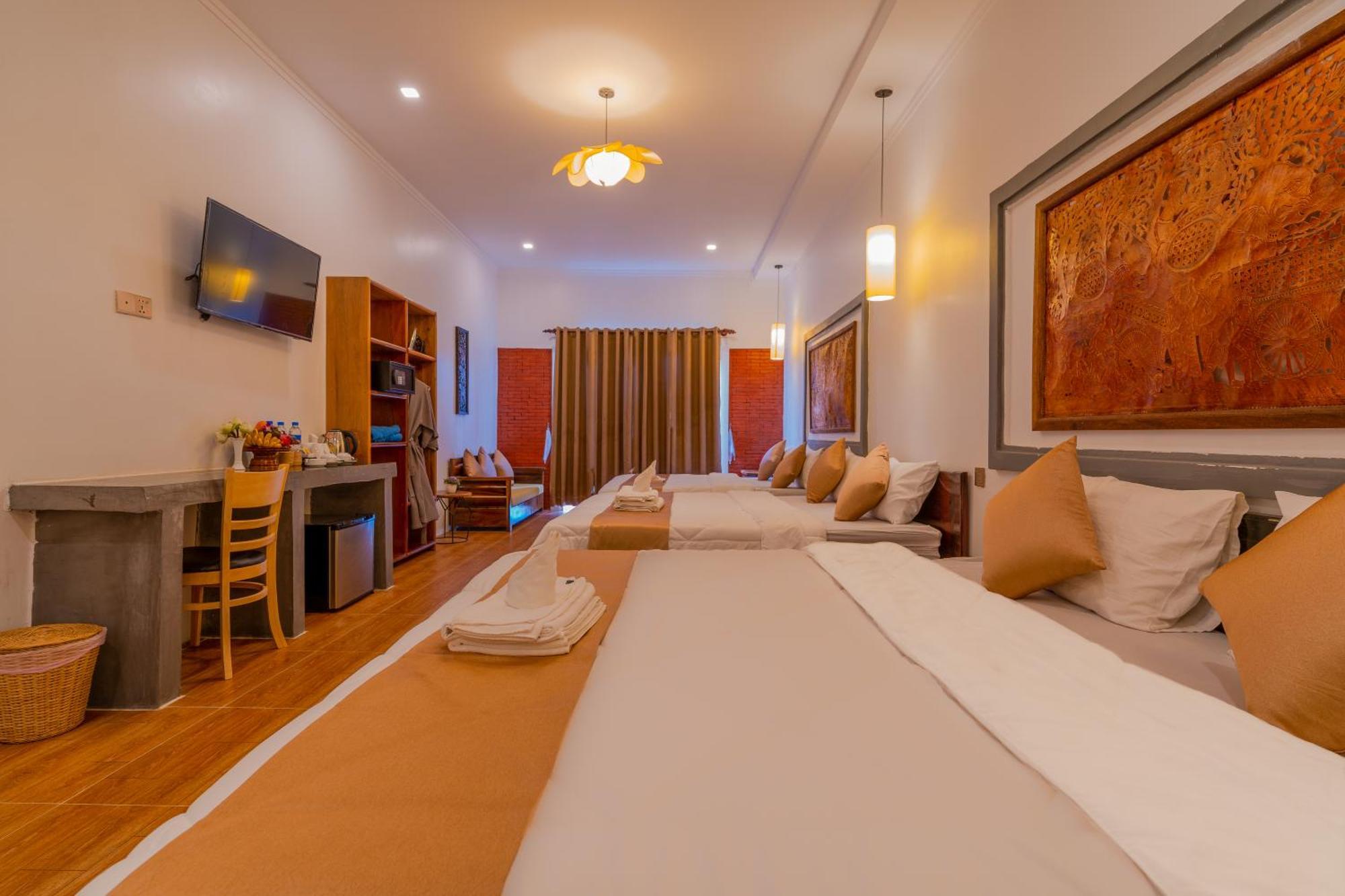 Bed and Breakfast Angkor Rithy Boutiquese Siem Reap Exterior foto