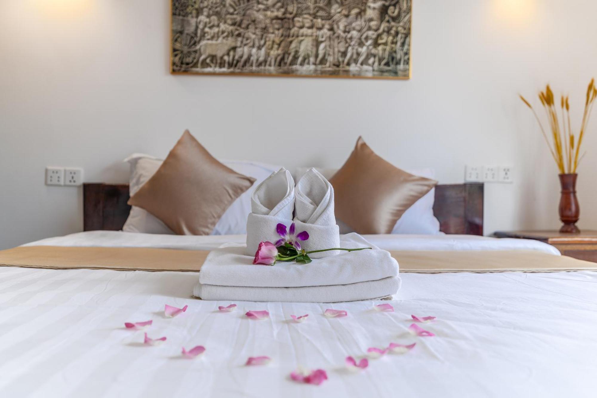 Bed and Breakfast Angkor Rithy Boutiquese Siem Reap Exterior foto
